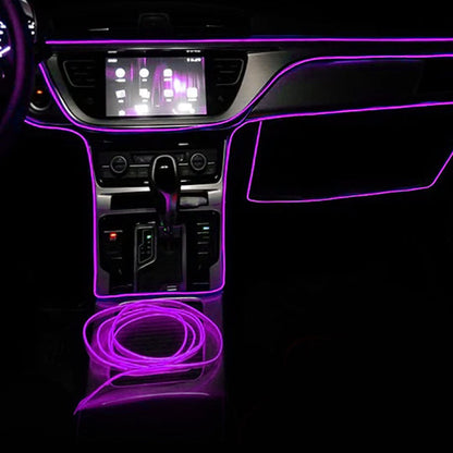 LED interior Coche Neón USB